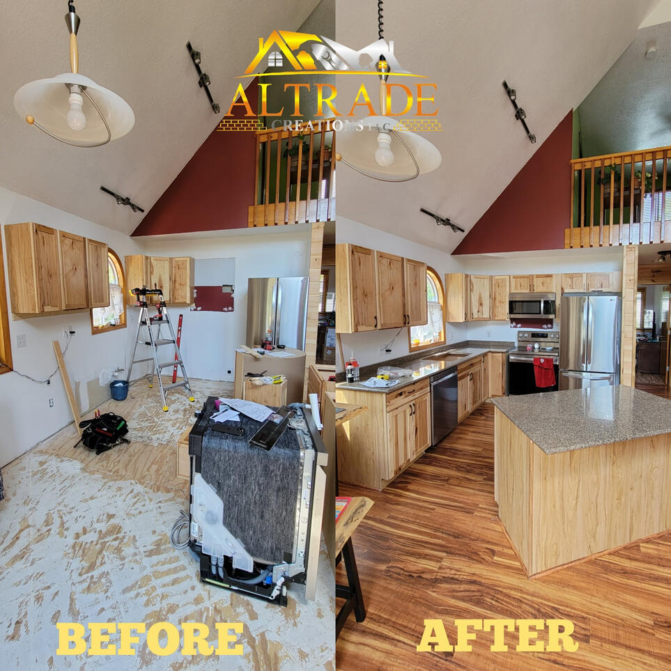 Kitchen Before and After